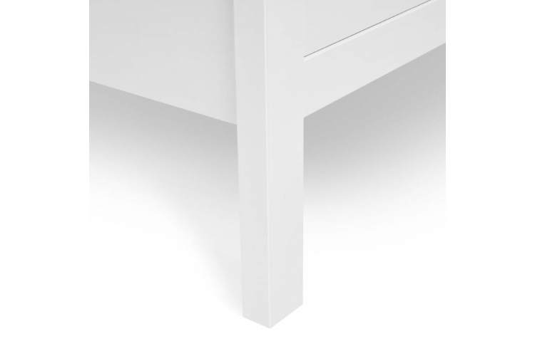 Кровать КЫМОР 140x200 Белый/Светло-коричневый-10