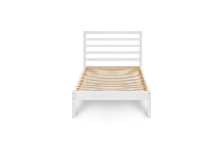 Кровать ТИРАНА 90х200 Белый-5