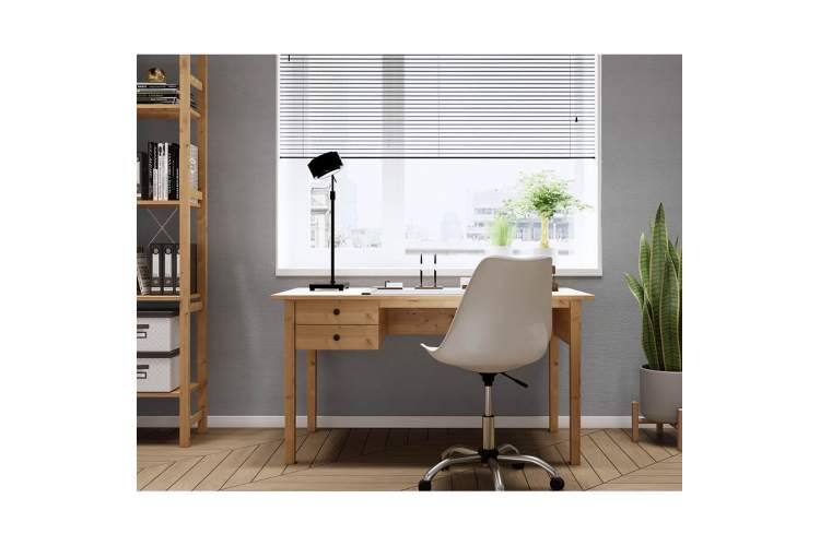 Письменный стол ВУХТЫМ 140x70 Светло-коричневый-3