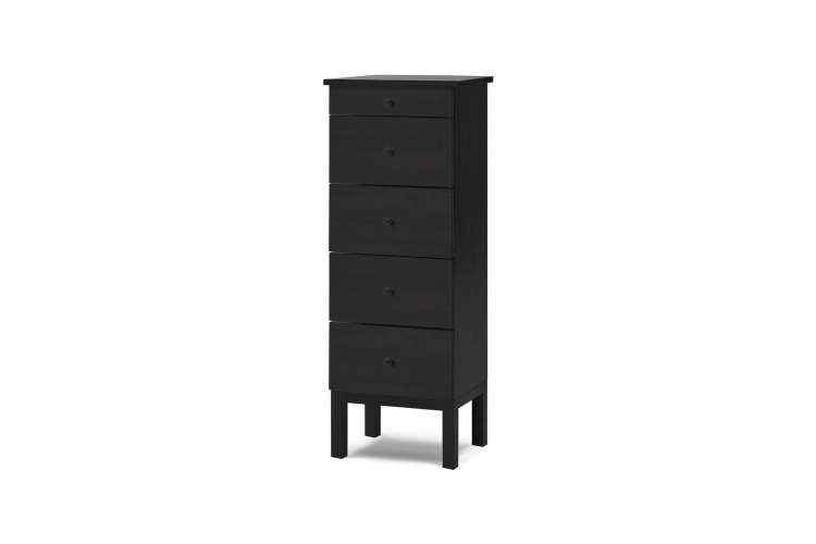 Комод ТИРАНА 5 ящиков 48 Черный-5