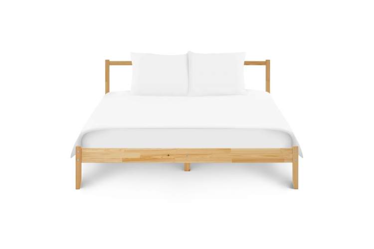 Кровать УСКАР 160х200 Прозрачный лак-1