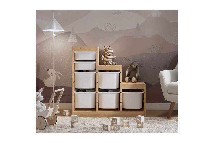 Каркас стеллажа СЫНОД 94х91х44 Без отделки-2