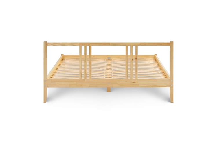 Кровать УСКАР 160х200 Прозрачный лак-11