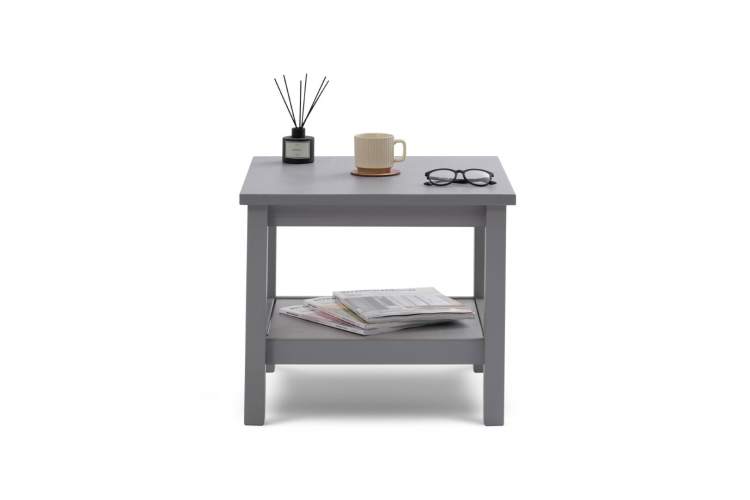 Журнальный стол КЫМОР 55х55 Серый-1