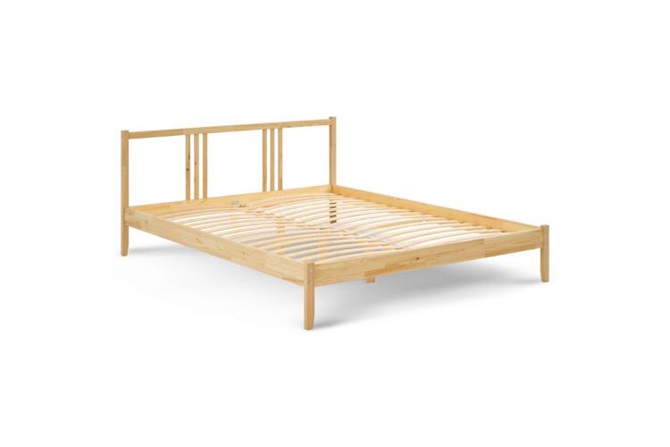 Кровать УСКАР 160х200 Прозрачный лак-5