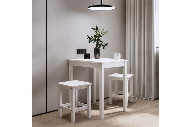 Стол обеденный ШОНДИ 70x55 Белый-3