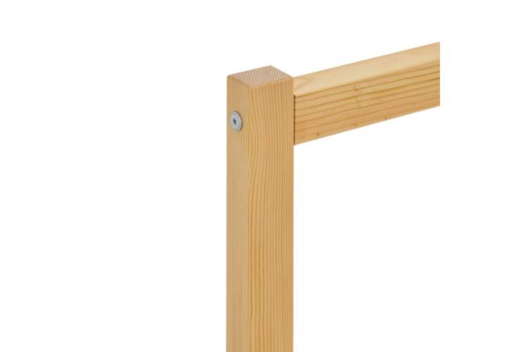 Кровать УСКАР 160х200 Прозрачный лак-9