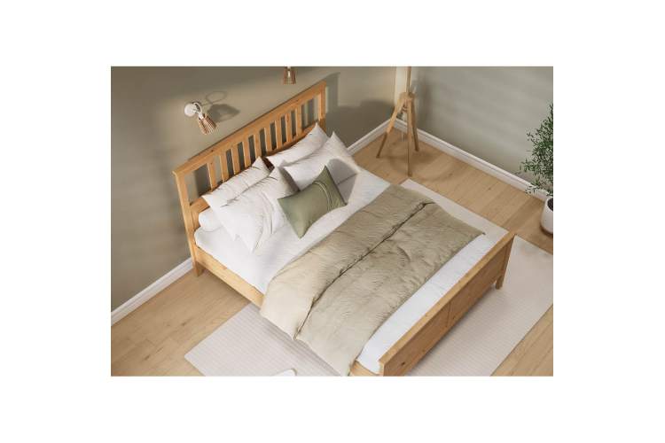 Кровать КЫМОР 180x200 Светло-коричневый-4