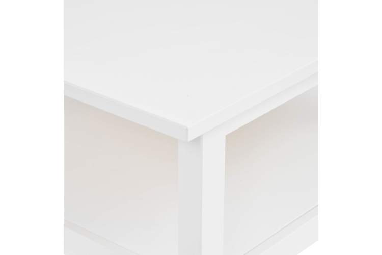 Журнальный стол КЫМОР 90х90 Белый-8