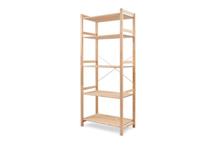 Этажерка УДОРА 5 полок 89х210х50 Без отделки-4