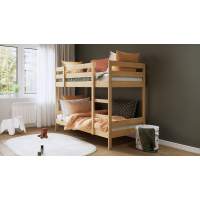 Кровать двухъярусная - IKEA MYDAL/ МИДАЛ/ ОШ / ИКЕА, 90x200 см, светло-коричневый Кровать двухъярусная - IKEA MYDAL/ МИДАЛ/ ОШ / ИКЕА, 90x200 см, светло-коричневый