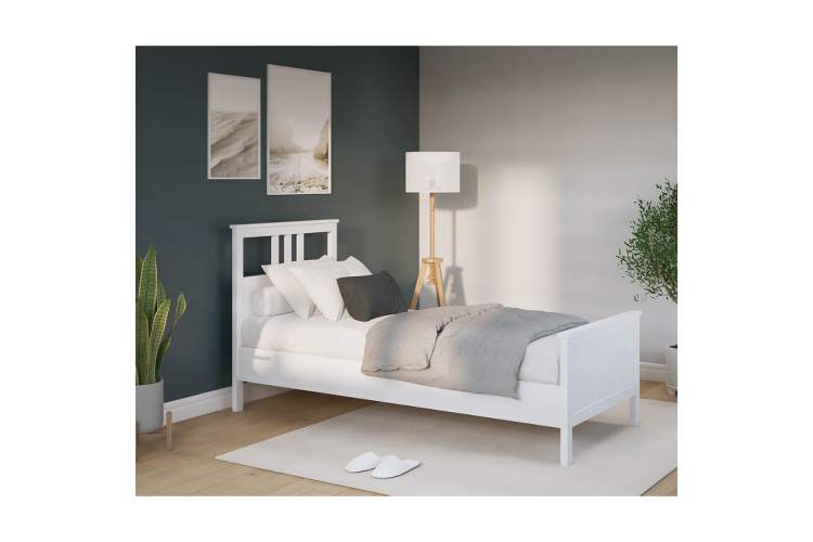 Кровать КЫМОР 90x200 Белый-3