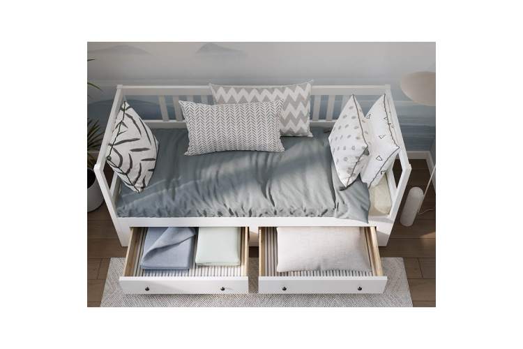 Кровать-тахта КЫМОР 80x200 Белый-4