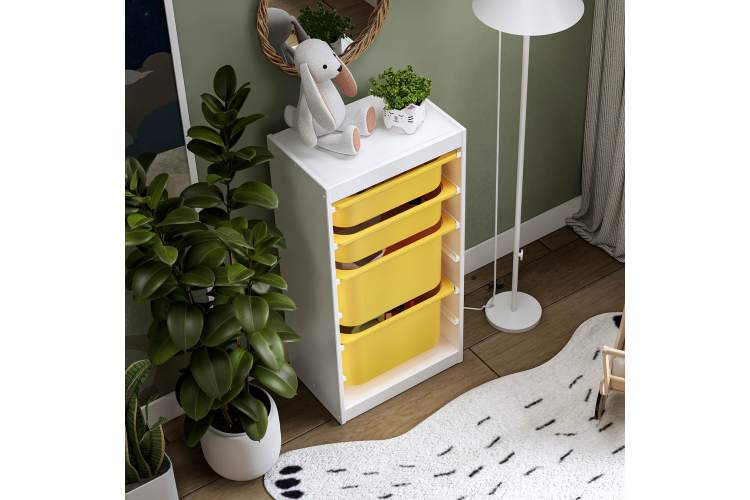 Каркас стеллажа СЫНОД 46х91х30 Белый-4