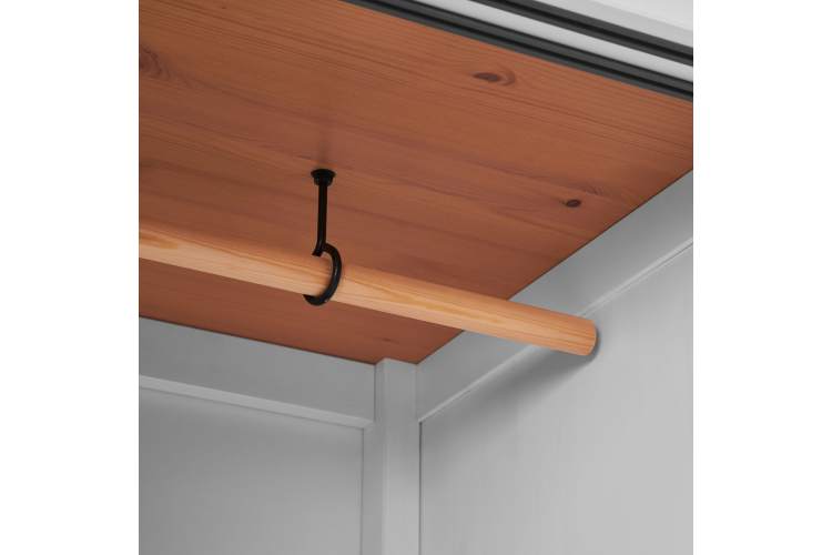 Шкаф раздвижной КЫМОР Белый/Светло-коричневый-7