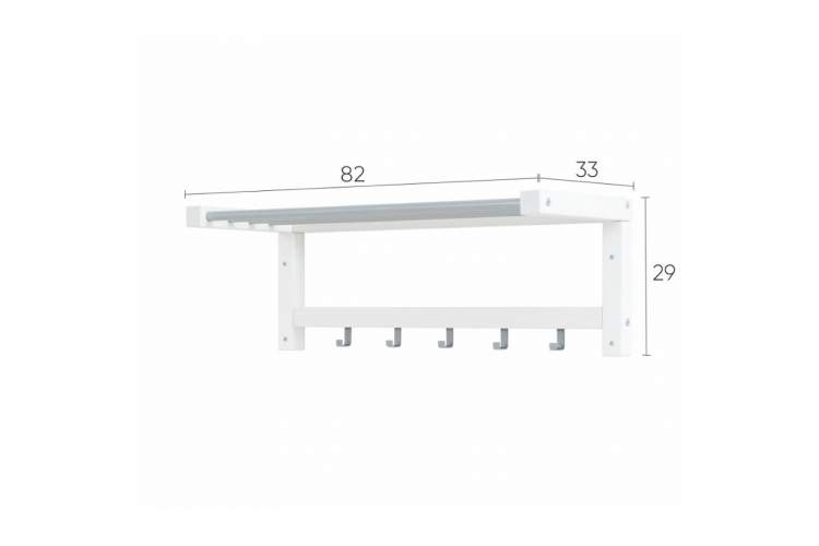 Вешалка для шляп МИЧА Белый-10