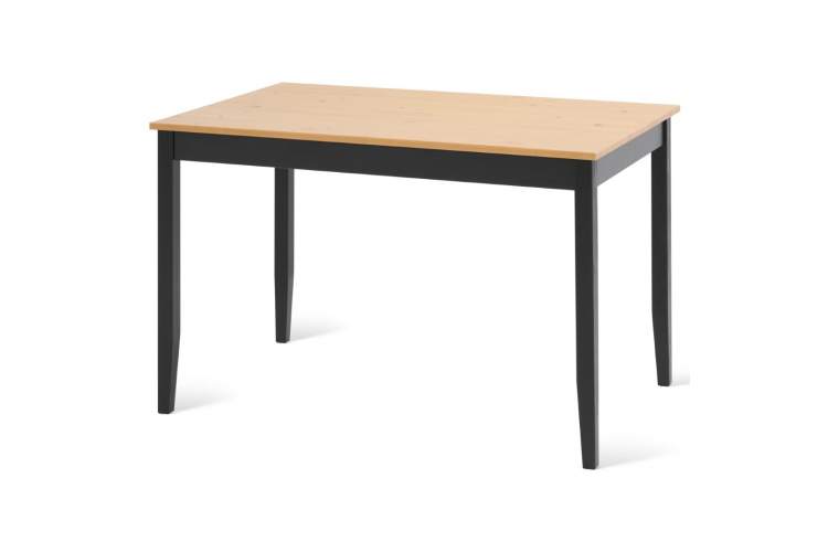 Стол обеденный ЛЫМ 118x74 Черный/Светло-коричневый-4