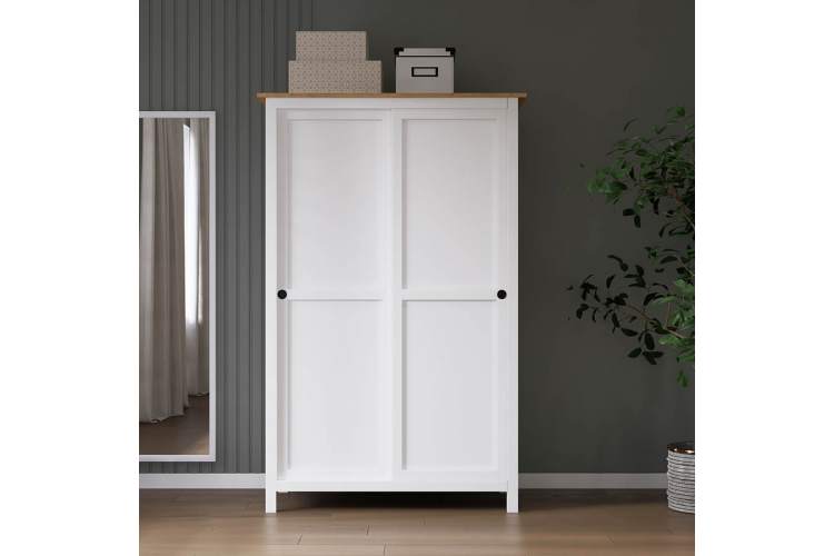 Шкаф раздвижной КЫМОР Белый/Светло-коричневый-3