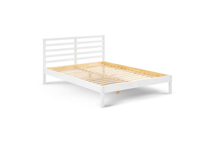 Кровать ТИРАНА 140х200 Белый-4