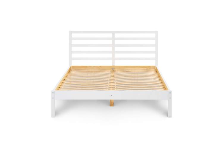 Кровать ТИРАНА 140х200 Белый-5