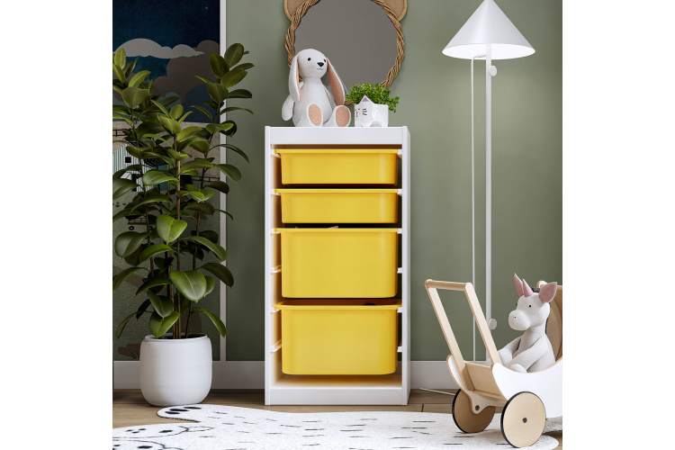 Каркас стеллажа СЫНОД 46х91х30 Белый-3