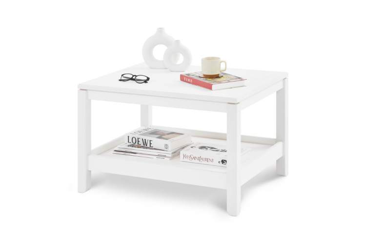 Журнальный стол КОДЗУВ 75x60 Белый