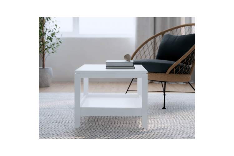 Журнальный стол КОДЗУВ 75x60 Белый-3