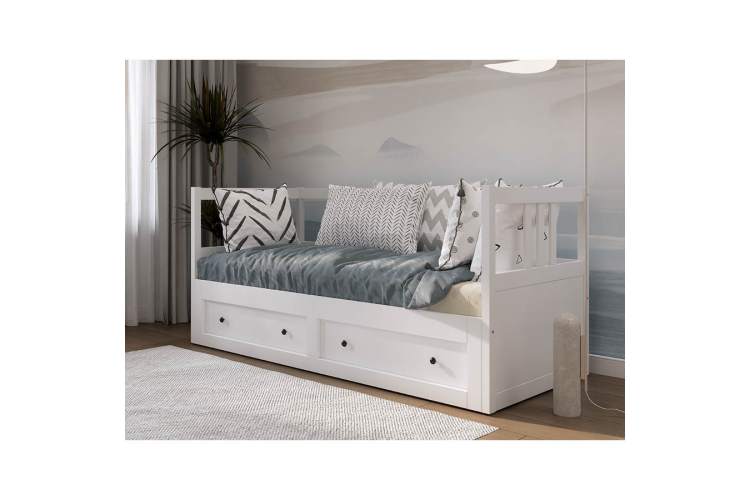 Кровать-тахта КЫМОР 80x200 Белый-3