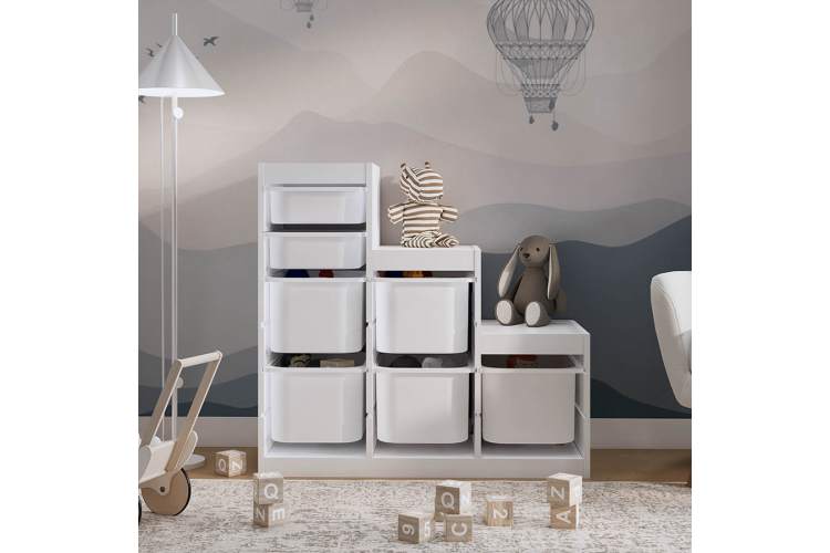 Каркас стеллажа СЫНОД 94х91х44 Белый-3