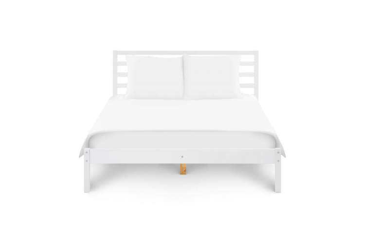 Кровать ТИРАНА 140х200 Белый-1