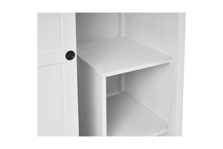 Шкаф раздвижной КЫМОР Белый/Светло-коричневый-6