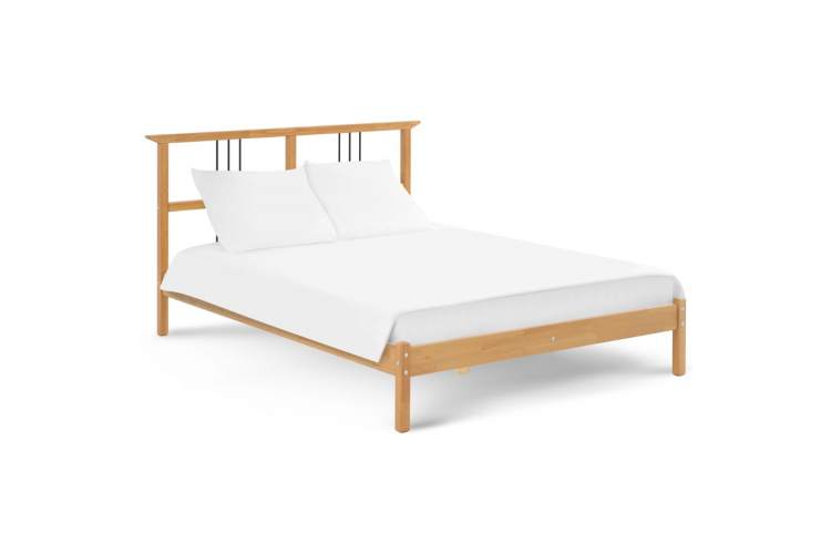 Кровать ВОЙВЫВ 140x200 Светло-коричневый