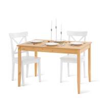 Стол обеденный ЛЫМ 118x74 Светло-коричневый