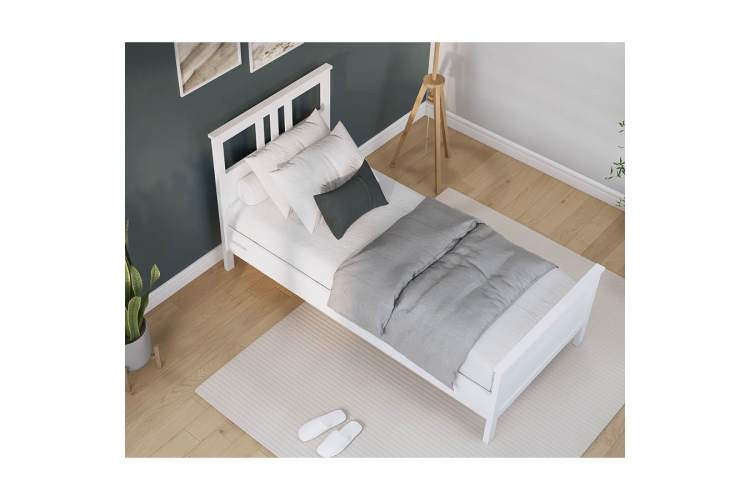 Кровать КЫМОР 90x200 Белый-4