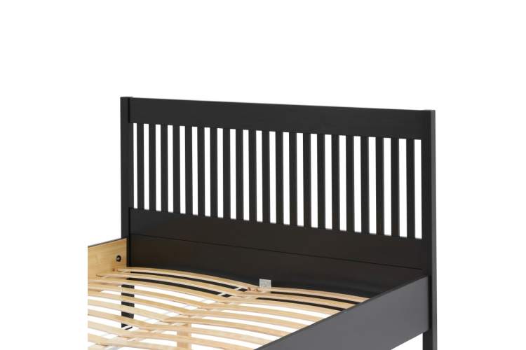 Кровать ИЛЕКСА 140х200 Черный-10