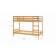 Кровать двухъярусная - IKEA MYDAL/ МИДАЛ/ ОШ / ИКЕА, 90x200 см, светло-коричневый
