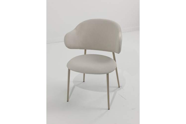 Стул SIENA MOHAIR-103 светлый латте, ткань / шампань, ®DISAUR