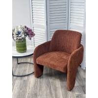 Кресло CUBE OTE SEA-500 Бронзовый,ткань/каркас металл в обивке бронзового цвета OTE SEA 500 ®DISAUR в гостиную