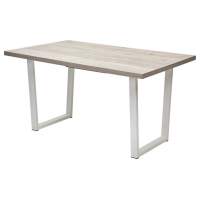 Стол ЛОФТ 160 Дуб Анкона/ Белый М-City