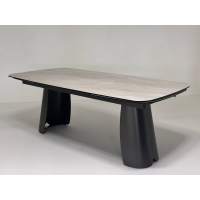 Стол KENT 200 TL-109, испанская керамика / Темно-серый каркас, ®DISAUR