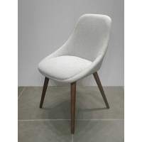 Стул Стул DANIEL Grey Lena-450, ткань / орех, ®DISAUR Стул Стул DANIEL Grey Lena-450, ткань / орех, ®DISAUR