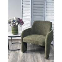 Кресло CUBE OTE SEA-360 Зеленый, ткань/каркас металл в тканевой обивке OTE SEA 360 ®DISAUR