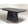 Стол MAGNUS 180 KL-80 Серый мрамор, итальянская керамика / Темно-серый каркас, ®DISAUR