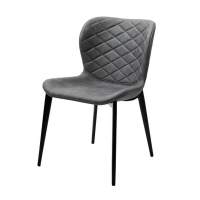 Стул КЛОД, цвет Kiprus-12 Темно-серый, искусственная замша / черный каркас М-City Стул КЛОД, цвет Kiprus-12 Темно-серый, искусственная замша / черный каркас М-City