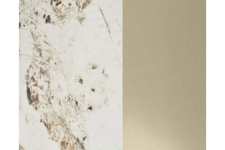 Стол ALATRI 120 GLOSS LUXURY PANDORA SOLID CERAMIC / шампань, ®DISAUR-1