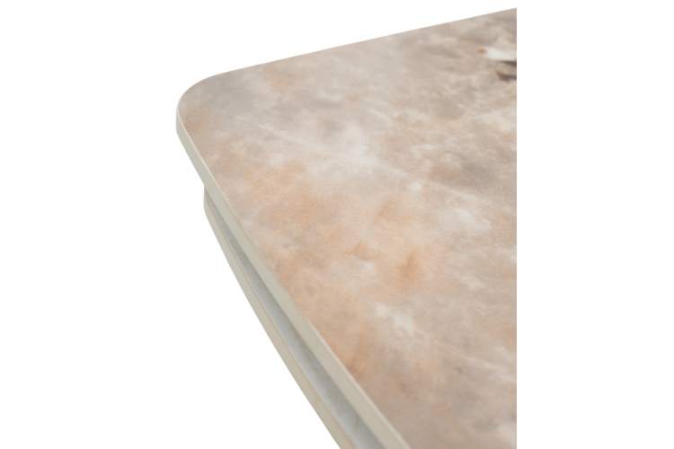 Стол ALATRI 120 GLOSS LUXURY PANDORA SOLID CERAMIC / шампань, ®DISAUR-6