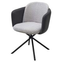 Стул ЛИЛУ ДАНС 180 град. поворотный, УЮТ ГРЕЙ КЛЫК / ORAKUL 998 Темно-серый / Черный каркас, M-City Стул ЛИЛУ ДАНС 180 град. поворотный, УЮТ ГРЕЙ КЛЫК / ORAKUL 998 Темно-серый / Черный каркас, M-City