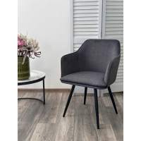 Стул FORT 360 град. поворот. NS13 Графит, букле / черный каркас, М-City