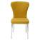 Стул SKY YELLOW/CHROME желтый, ткань М-City