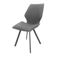 Стул РАФАЭЛЬ, цвет Style-04 Таупе, ткань под нубук / черный каркас М-City